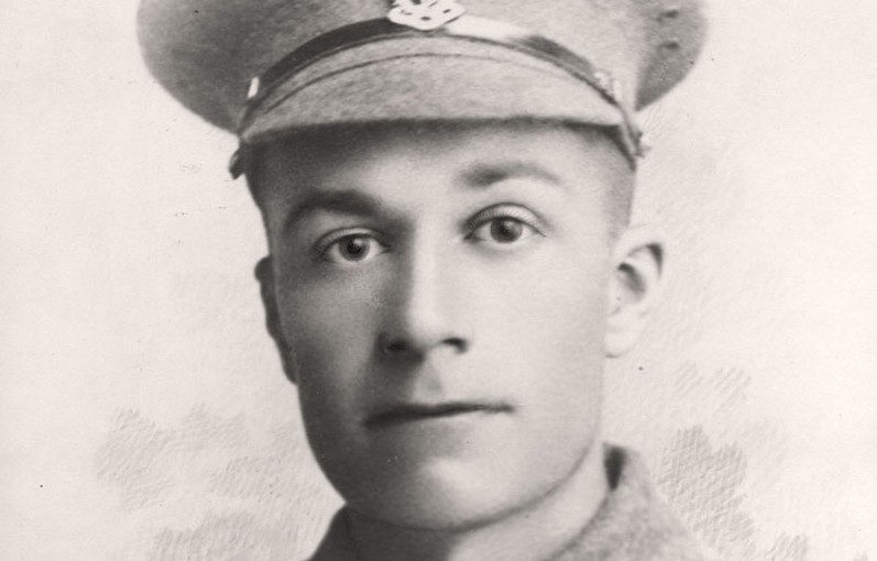 photo of frank bowring ww1 soldier