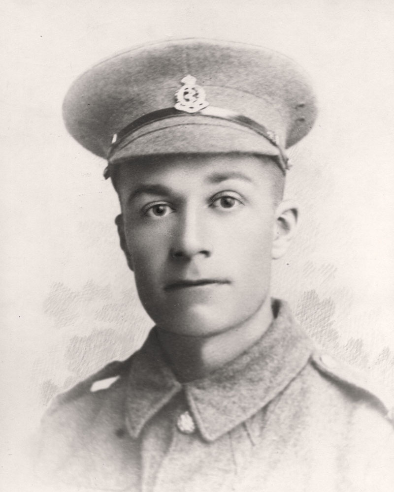 photo of frank bowring ww1 soldier